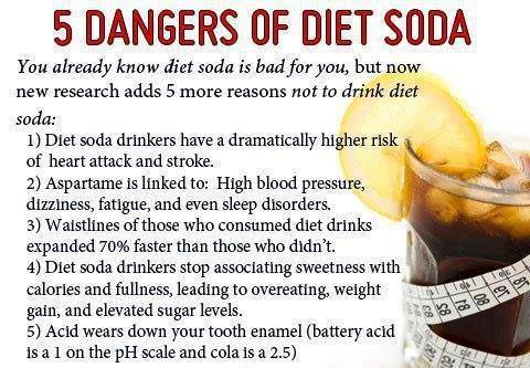 why you shouldn't drink diet soda