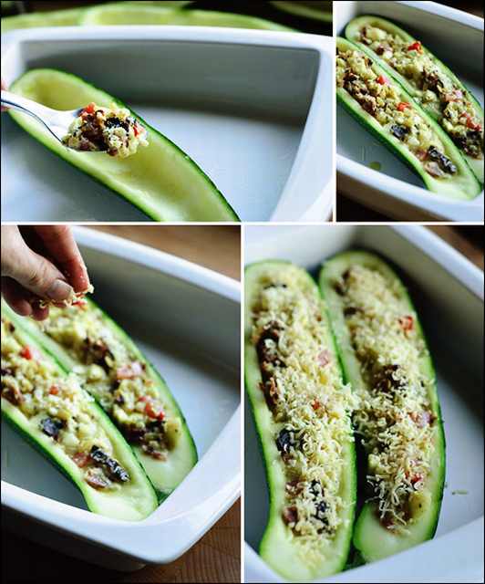 stuffed zucchinis