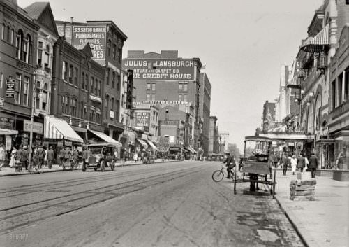 us cities 100 years ago