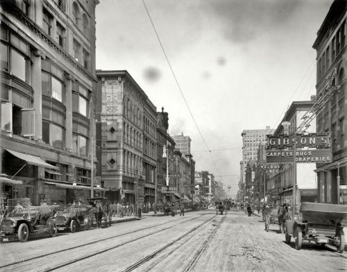 us cities 100 years ago