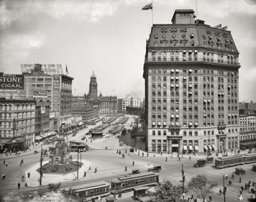 us cities 100 years ago