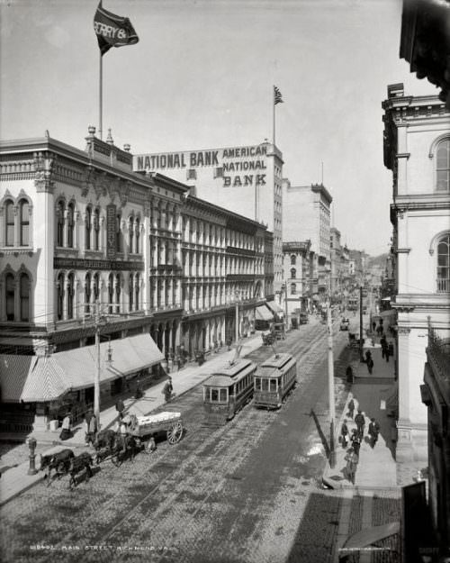 us cities 100 years ago