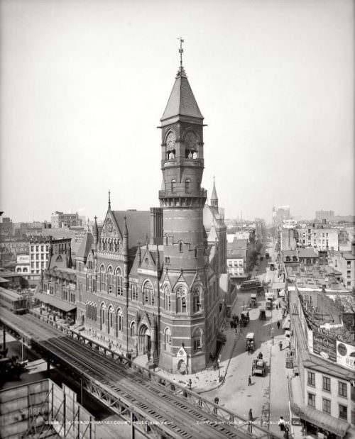 us cities 100 years ago