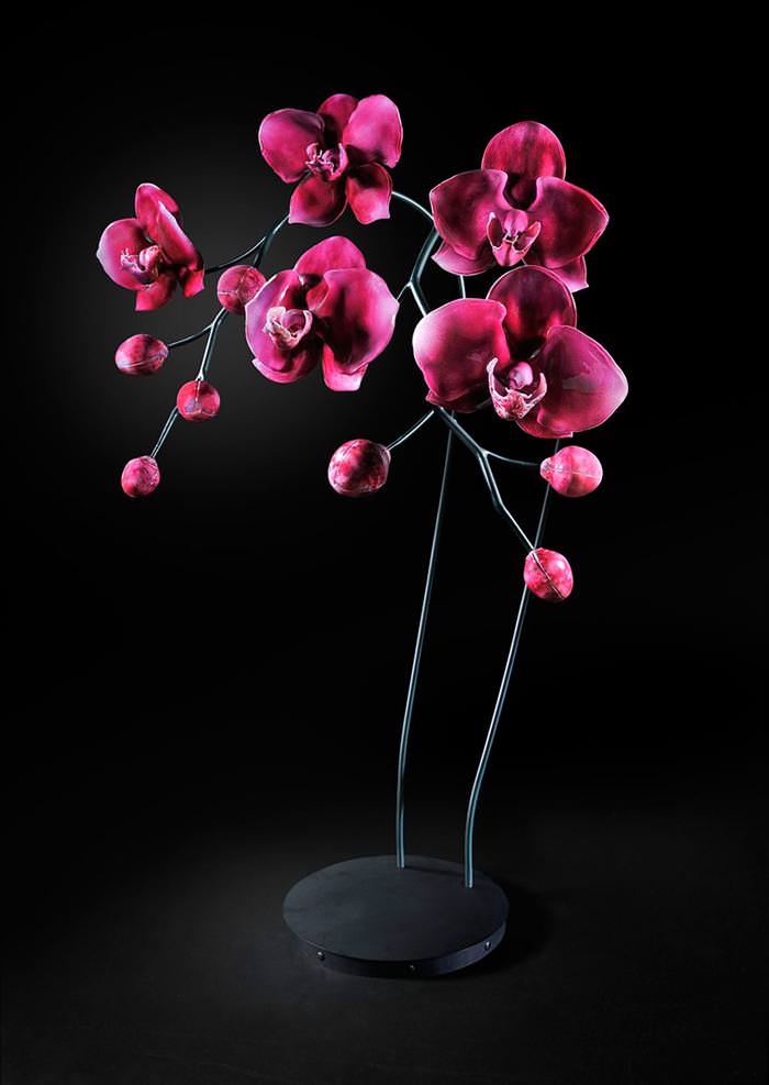 giant glass flowers