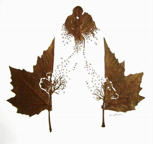 Ever Heard of Leaf-Sculptures?