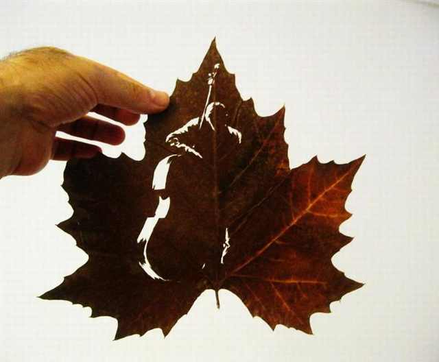 Ever Heard of Leaf-Sculptures?