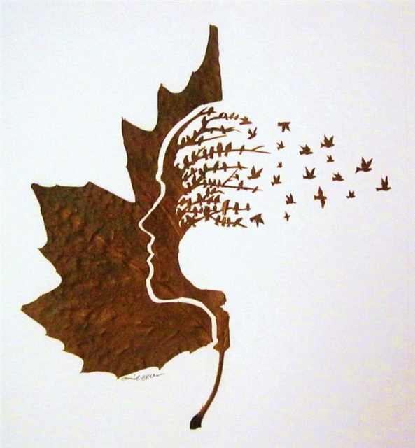 Ever Heard of Leaf-Sculptures?