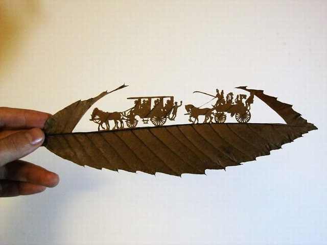 Ever Heard of Leaf-Sculptures?