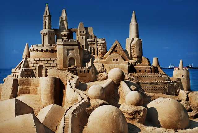 sand castles