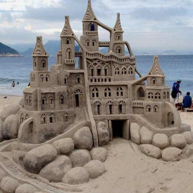 sand castles