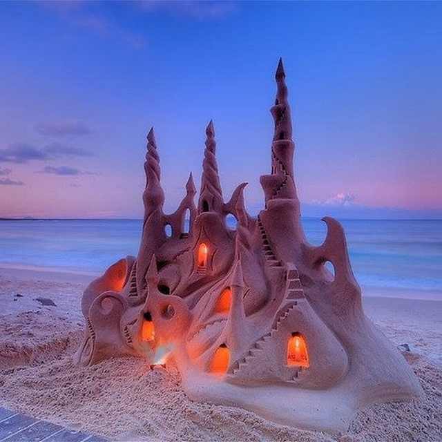 sand castles