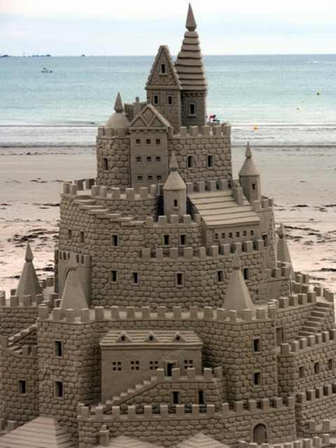 sand castles