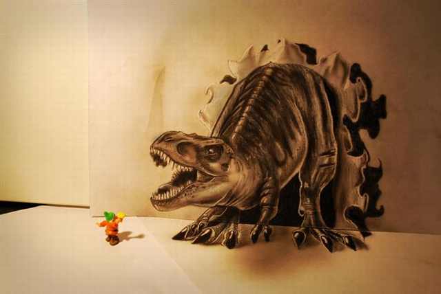 3D Pencil Drawings
