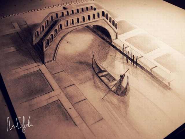 3D Pencil Drawings